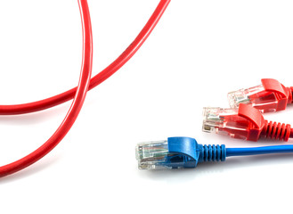 Network internet cable isolated