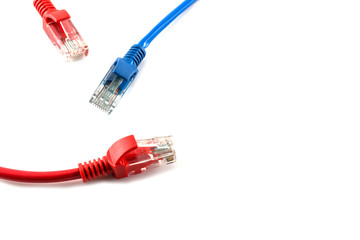 Network internet cable isolated