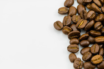 coffee beans isolated