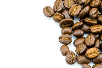 coffee beans isolated