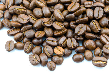 coffee beans isolated