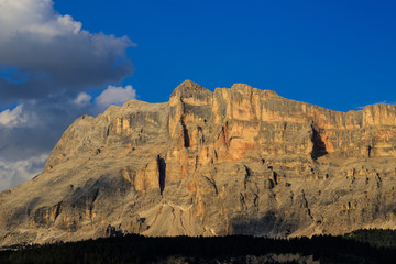 Fototapeta premium Sass de la Crusc, Val Badia (Dolomiti)