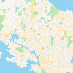 Empty vector map of Saanich, British Columbia, Canada
