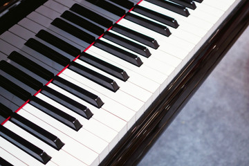 Piano keyboard background musical instrument