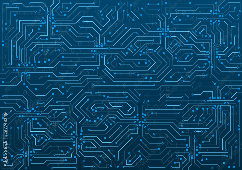 Poster high-tech technology background texture. circuit board vector illustration. structure futuristic bac