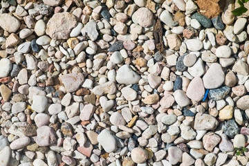 Pebbles on the beach