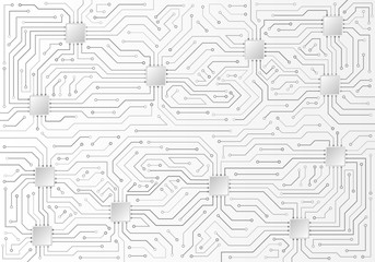 High-tech technology background texture. Circuit board vector illustration. Structure futuristic backdrop.