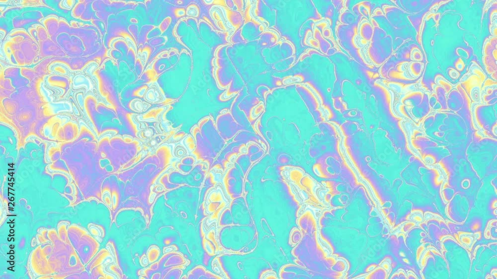 Poster Abstract fast flickering texture with noise artifacts codec. Looping video interference footage. Imitation of a Datamoshing video.