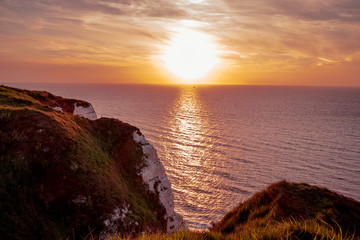 Fototapeta premium sunset over the sea