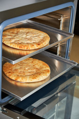 Industrial convection oven for catering. Professional kitchen equipment