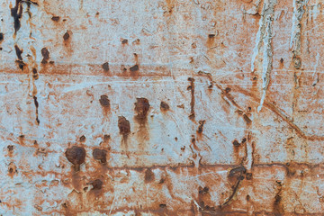 Weathered Old Rusty Metal Texture