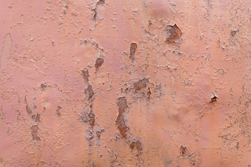 Reddish Weathered Corrugated Rusty Metal Texture