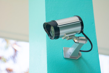 CCTV, Security system that is attached to various locations to maintain security