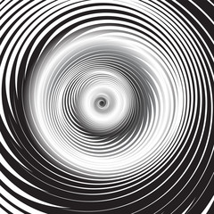Spiral swirl motion. Vortex illusion.