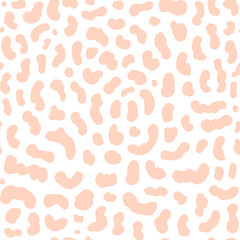 Abstract animal pattern seamless for textile design. Cute geometric background. Hand drawn texture. Vector