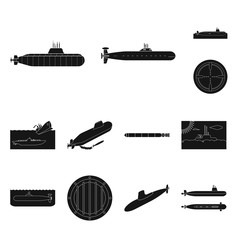 Isolated object of technology  and fleet logo. Set of technology  and navy vector icon for stock.