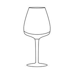 Isolated object of dishes and container icon. Collection of dishes and glassware stock symbol for web.