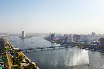 Pyongyang, capital of the North Korea. DPRK