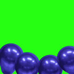 4th of July Background design for greeting cards against a green screen in super high resolution.