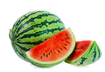 watermelon isolated on white