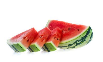 watermelon isolated on white