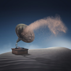 Antique gramophone © allvision