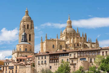 The Cathedral of Segovia, the last Gothic cathedral built in Spain