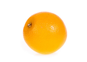 orange fruit isolated on write background