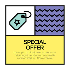 SPECIAL OFFER ICON CONCEPT