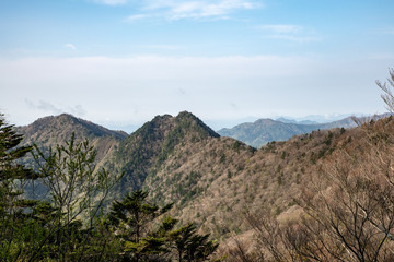 四国山脈　瓶が森UFOライン