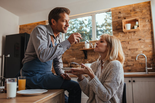 Love, breakfast and pancakes-perfect morning