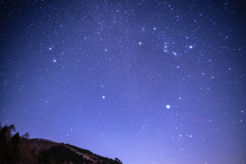 阿智村　星空