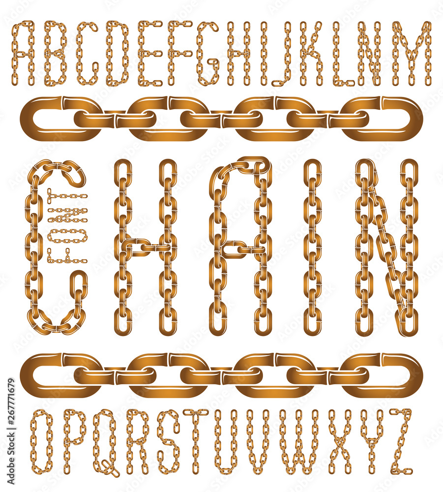 Poster vector font, trendy typescript can be used in poster creation. upper case creative letters made with
