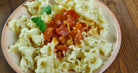 Campanelle pasta