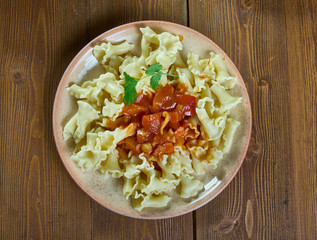 Campanelle pasta