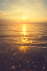 sunrise on the beach
