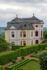 Fototapeta na wymiar Rokokoschloss in Dornburg an der Saale