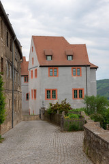 Fototapeta na wymiar Das Alte Schloss in Dornburg an der Saale