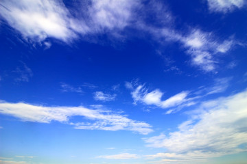 Obraz premium Scenery of the cloud spreading in the sky