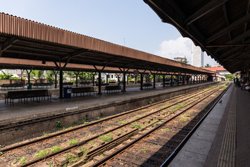 Bahnhof in Colombo Sri Lanka
