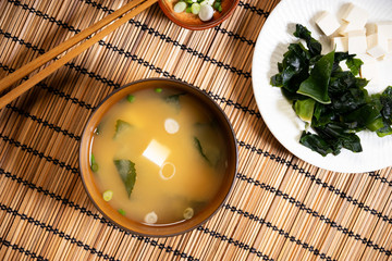 Japanese miso soup