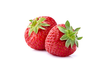 Strawberry Isolated on White Background