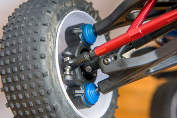 Wheel part of toy rc car