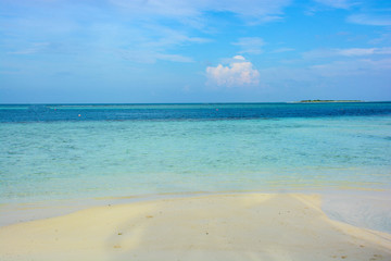 Fototapeta na wymiar maldivian sea