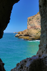 Naklejka premium Algar Seco of Carvoeiro
