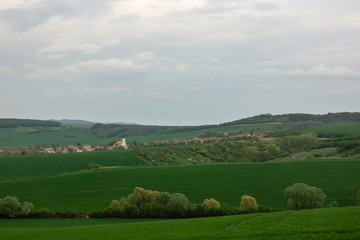 Fototapeta na wymiar Veterov village in South Moravia, Czech Republic