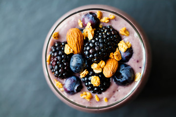 Mixed berry smoothie