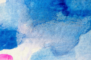 Watercolor art grunge texture backdrop abstract background