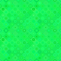 Green abstract geometric diagonal curved shape tile mosaic pattern background - repeating graphic design