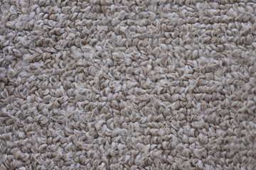 texture and pattern of synthetic polyester fibers with a brown t